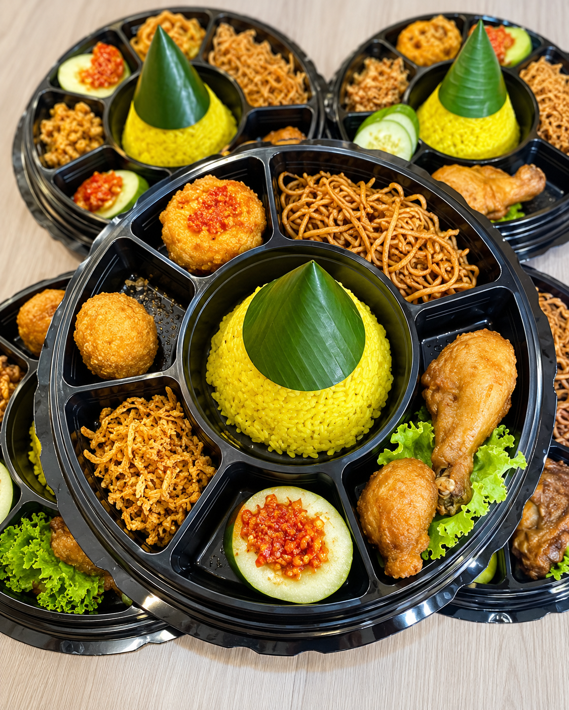 Tumpeng Mini Rajawali Corner Catering